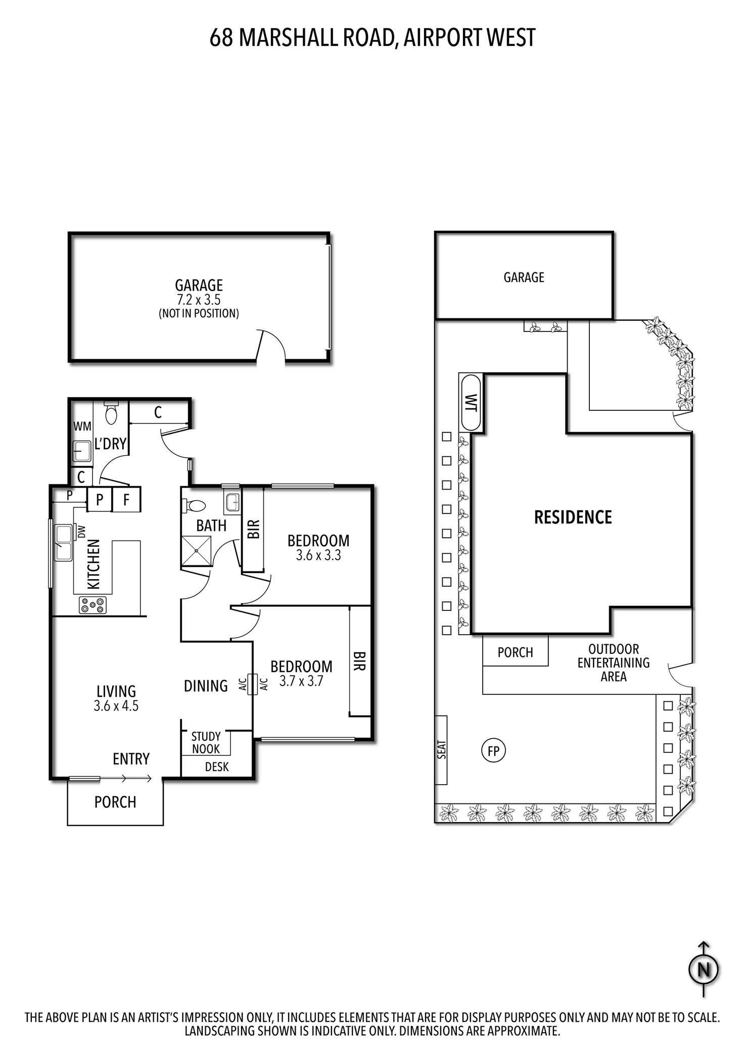 Floorplan of Homely house listing, 68 Marshall Road, Airport West VIC 3042