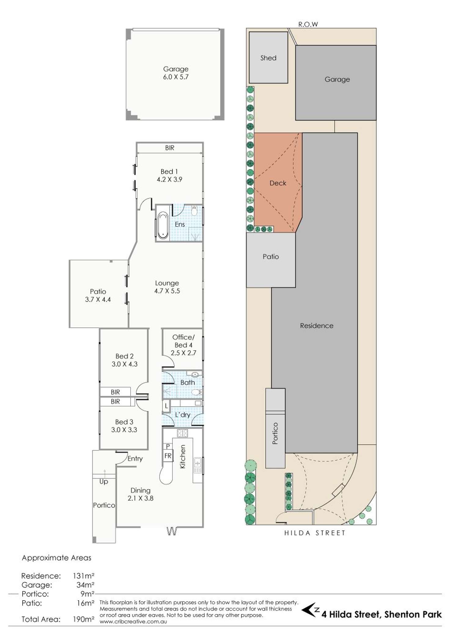 Floorplan of Homely house listing, 4 Hilda Street, Shenton Park WA 6008