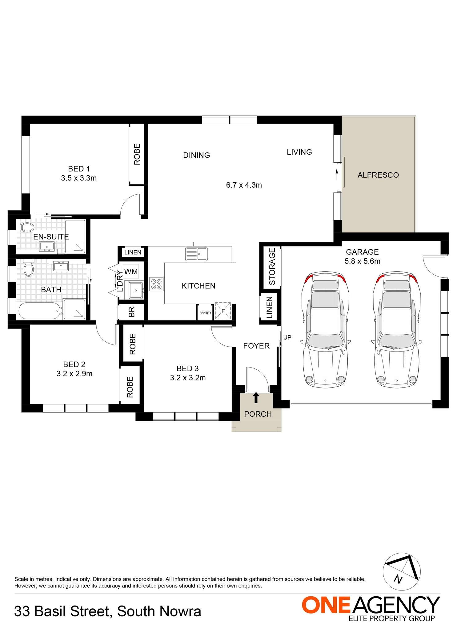 Floorplan of Homely house listing, 33 Basil Street, South Nowra NSW 2541