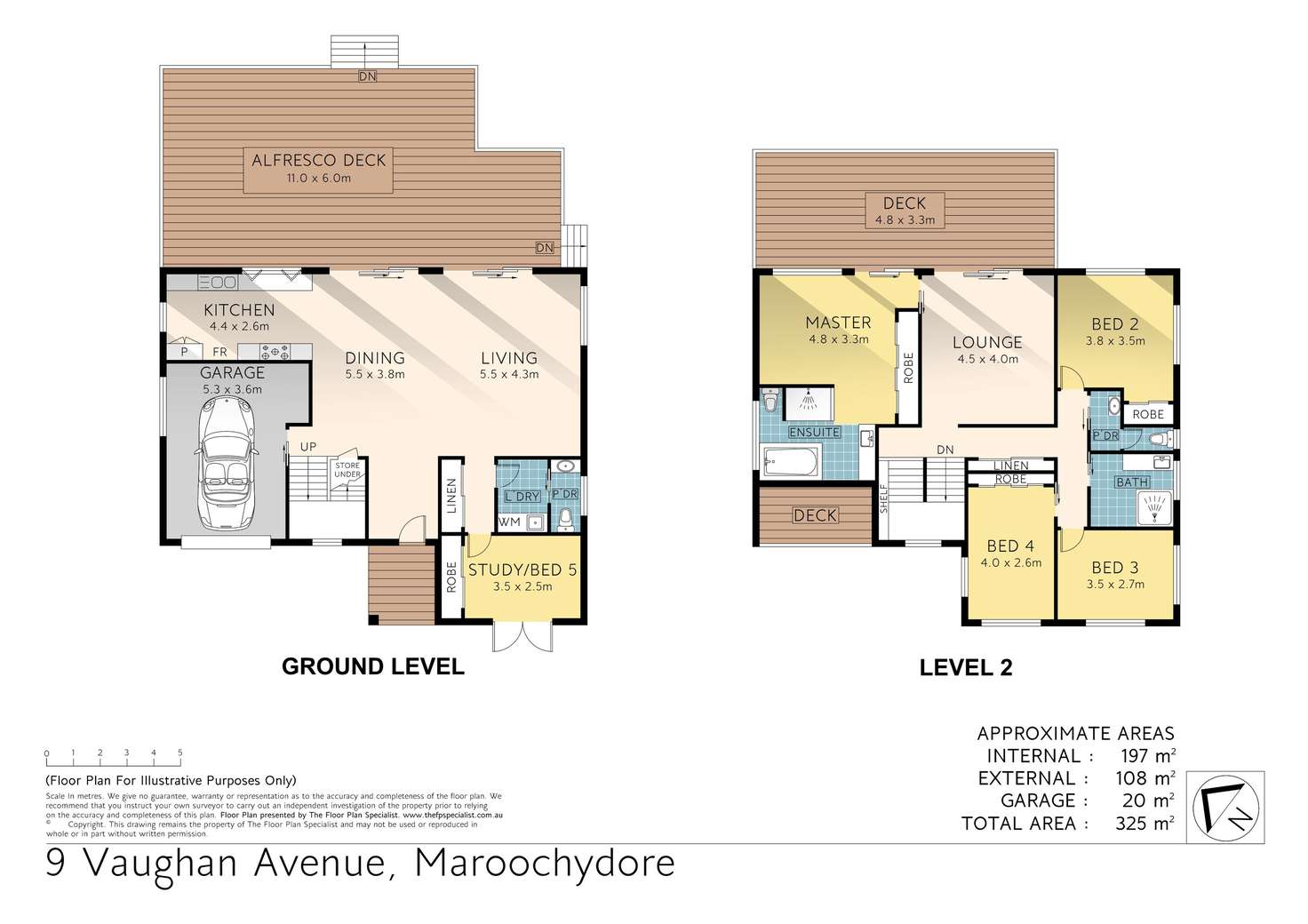 Floorplan of Homely house listing, 9 Vaughan Avenue, Maroochydore QLD 4558