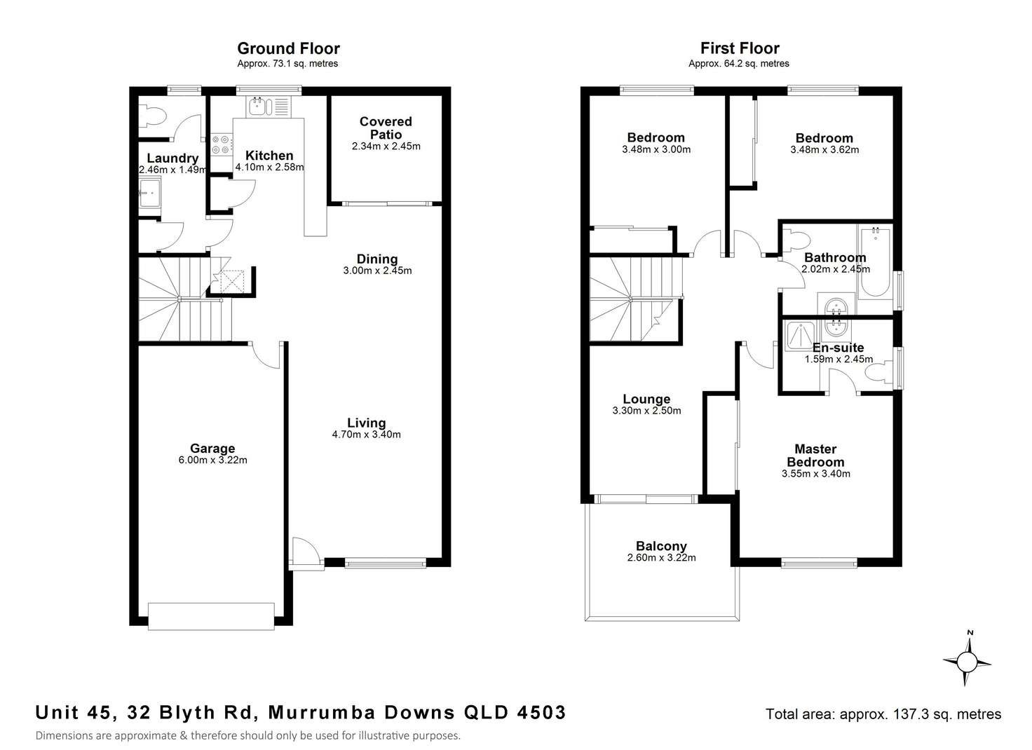 Floorplan of Homely apartment listing, 45/32 Blyth Road, Murrumba Downs QLD 4503