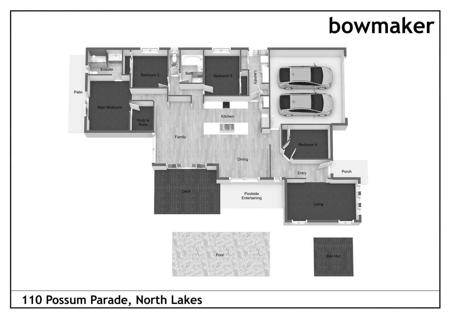 Floorplan of Homely house listing, 110 Possum Parade, North Lakes QLD 4509