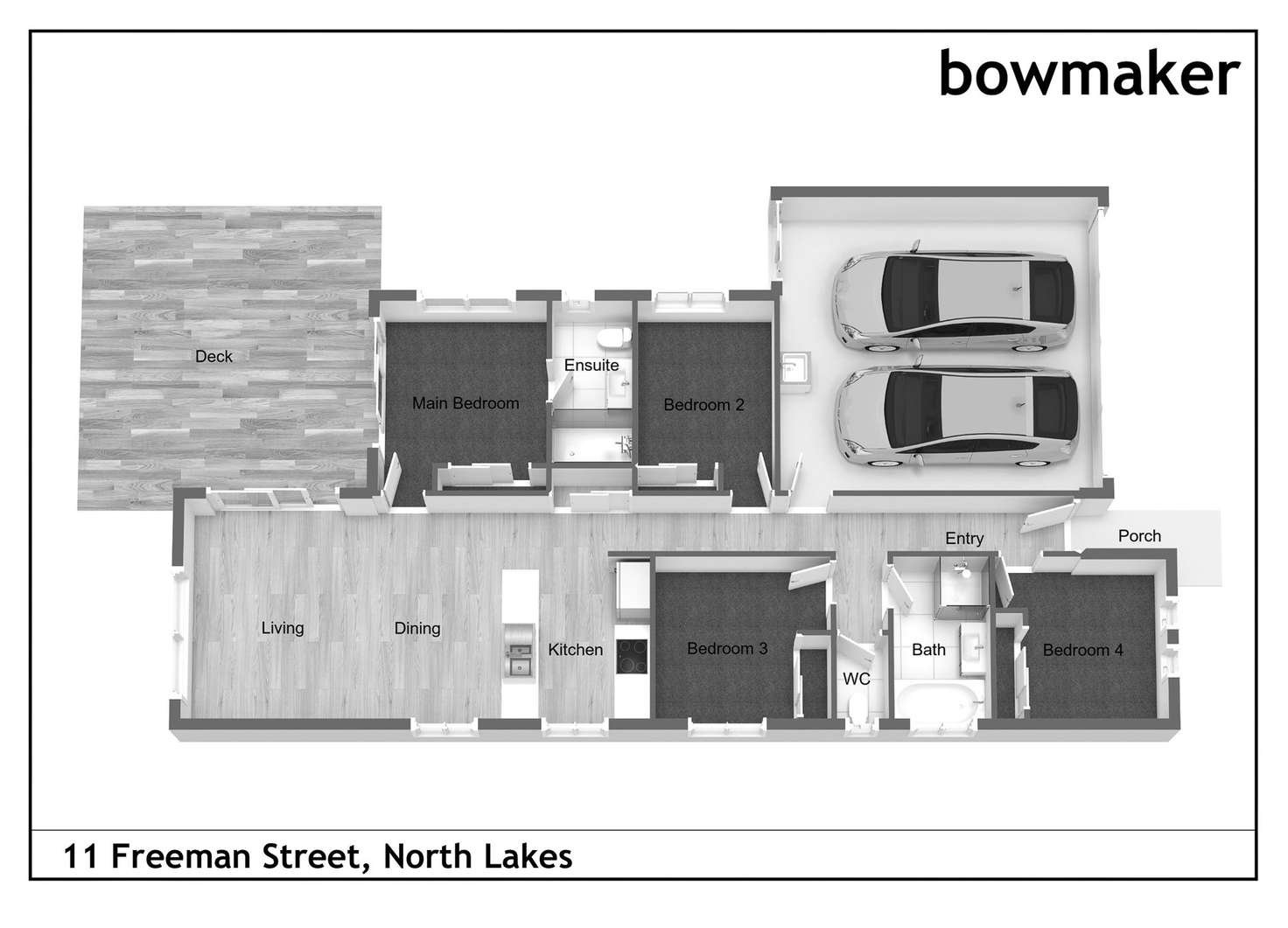 Floorplan of Homely house listing, 11 Freeman Street, North Lakes QLD 4509