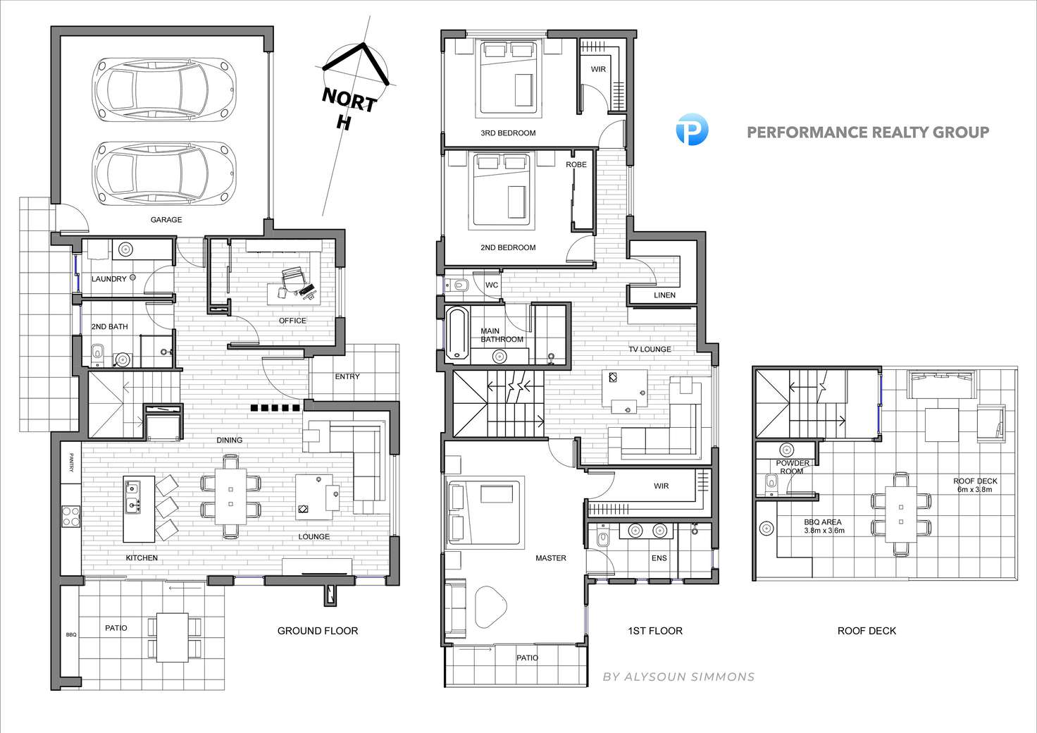 Floorplan of Homely semiDetached listing, 2/39 Holland Court, Broadbeach Waters QLD 4218