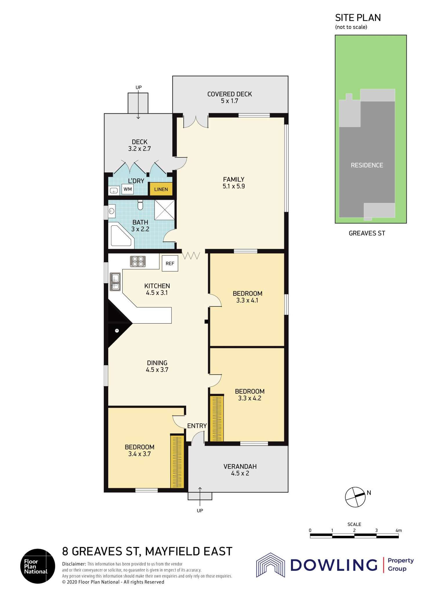 Floorplan of Homely house listing, 8 Greaves Street, Mayfield East NSW 2304