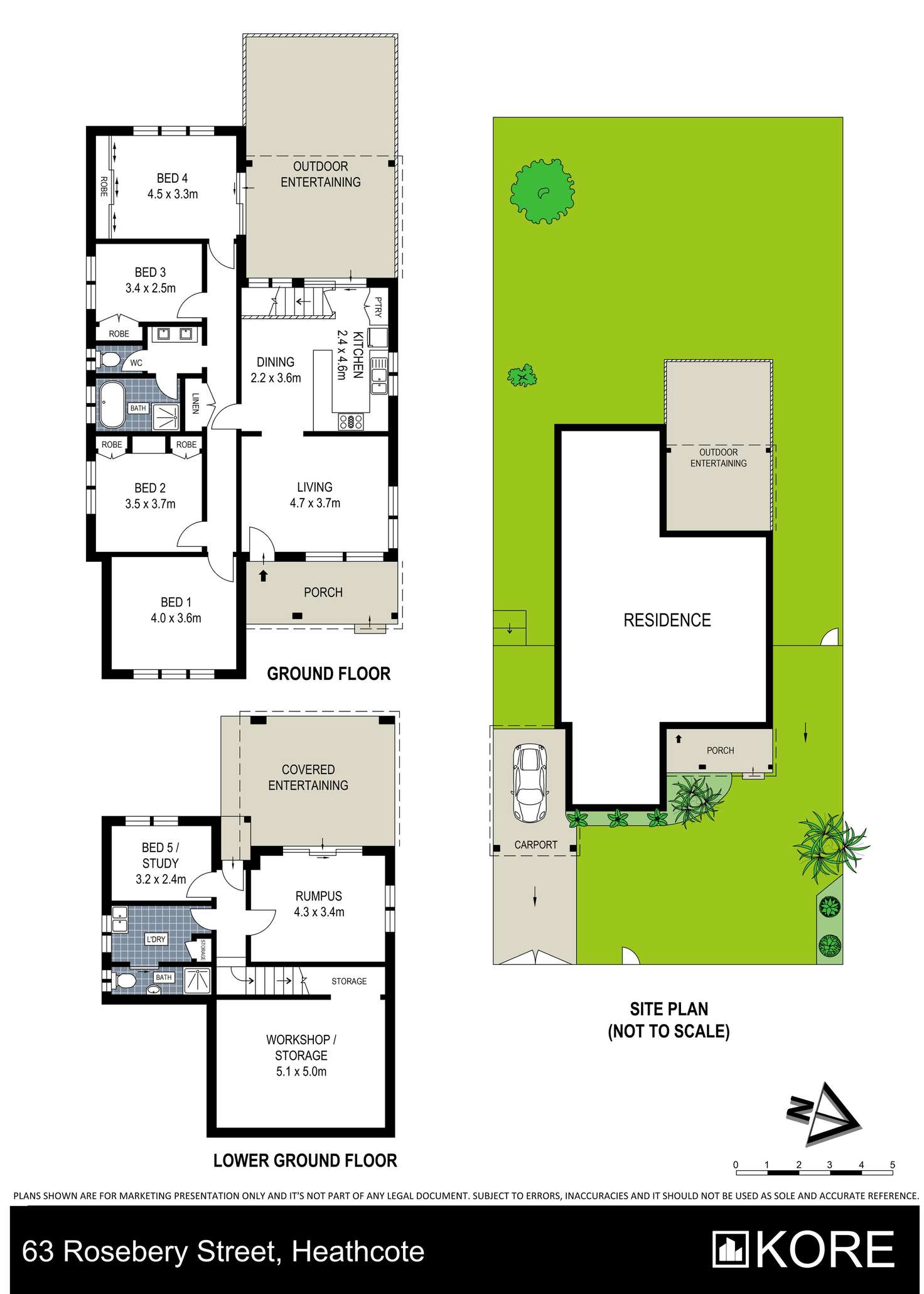 Floorplan of Homely house listing, 63 Rosebery Street, Heathcote NSW 2233