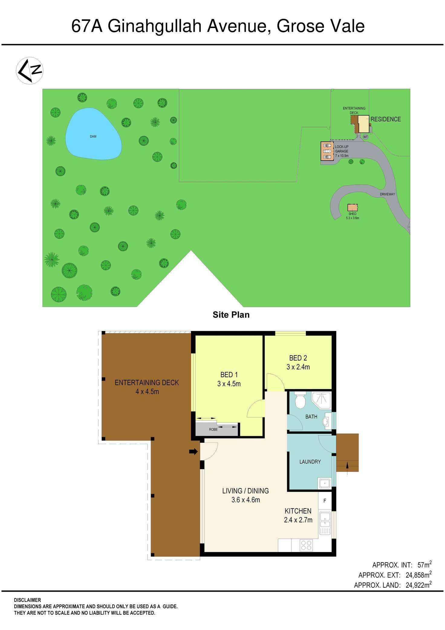 Floorplan of Homely acreageSemiRural listing, 67A Ginahgullah Avenue, Grose Vale NSW 2753