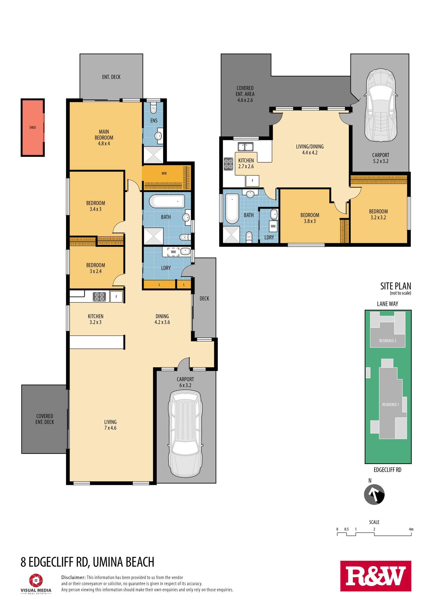 Floorplan of Homely house listing, 8 Edgecliff Road, Umina Beach NSW 2257