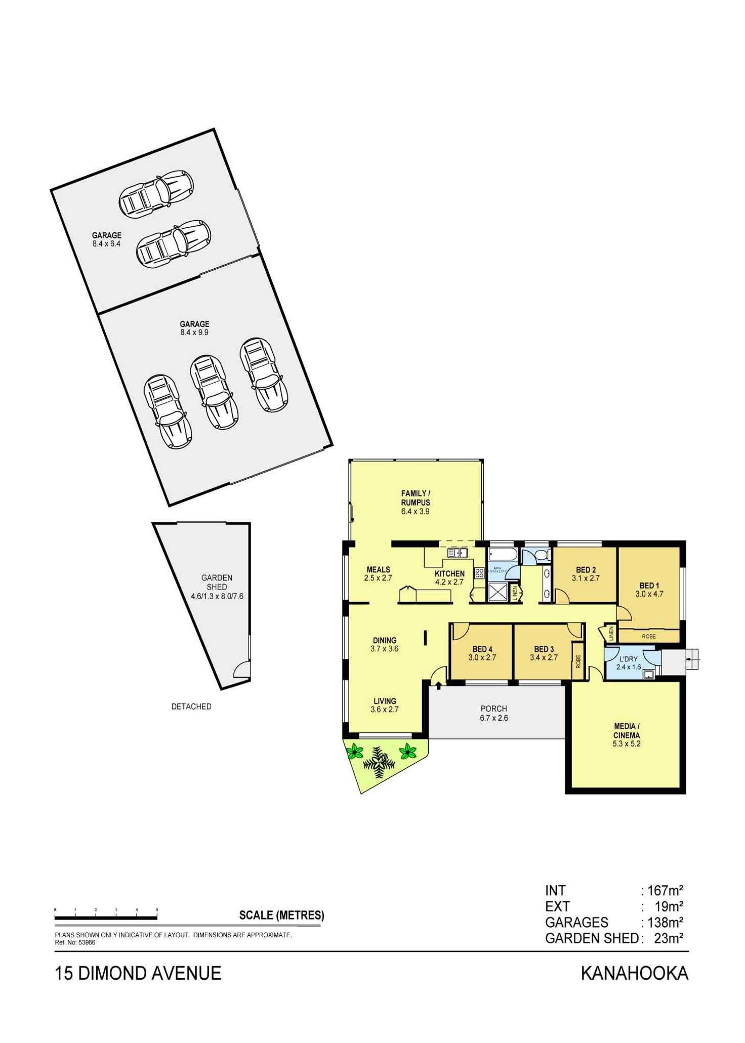 Floorplan of Homely house listing, 15 Dimond Avenue, Kanahooka NSW 2530