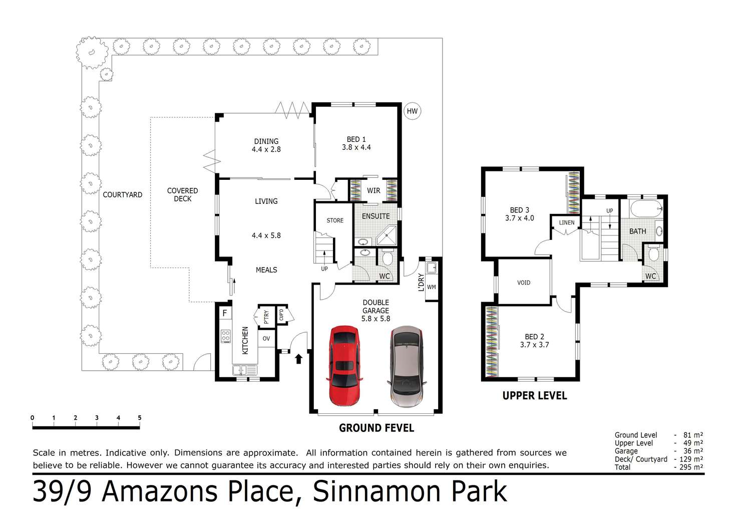 Floorplan of Homely townhouse listing, 39/9 Amazons Place, Sinnamon Park QLD 4073