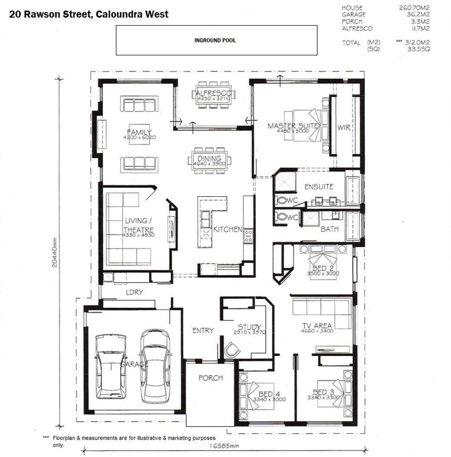 Floorplan of Homely house listing, 20 Rawson Street, Caloundra West QLD 4551