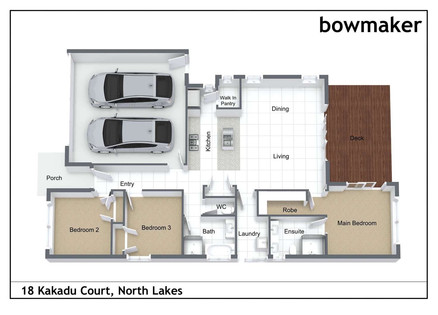 Floorplan of Homely house listing, 18 Kakadu Court, North Lakes QLD 4509