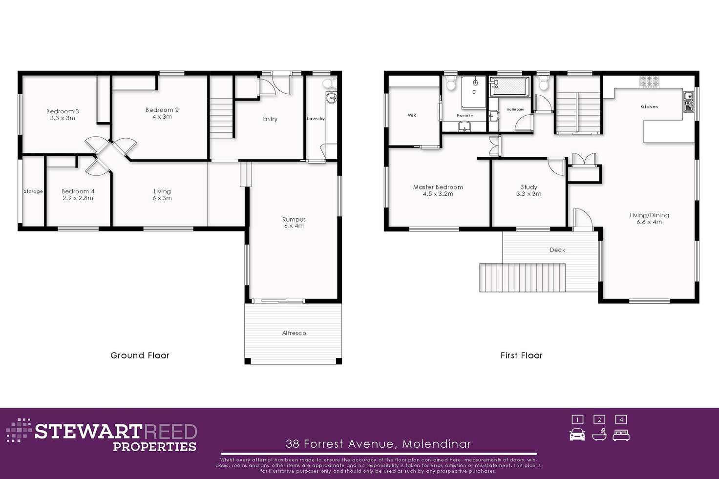 Floorplan of Homely house listing, 38 Forrest Avenue, Molendinar QLD 4214