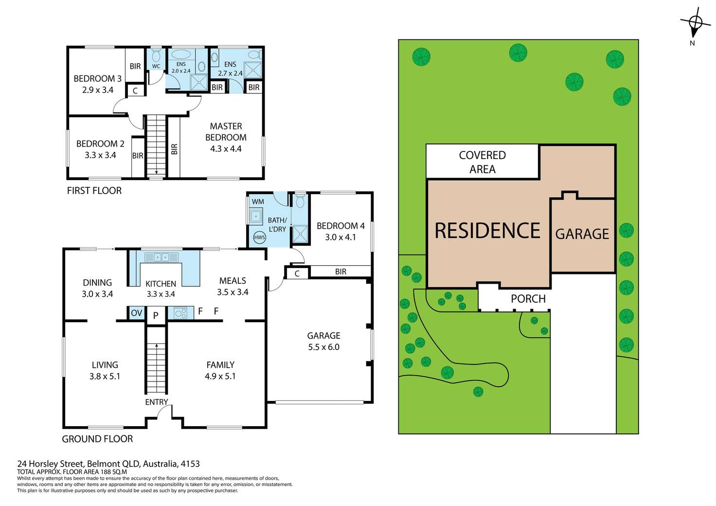 Floorplan of Homely house listing, 24 Horsley Street, Belmont QLD 4153