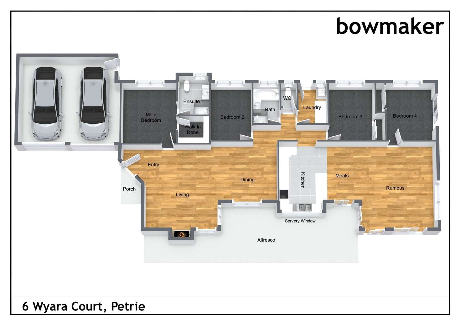 Floorplan of Homely house listing, 6 Wyara Court, Petrie QLD 4502