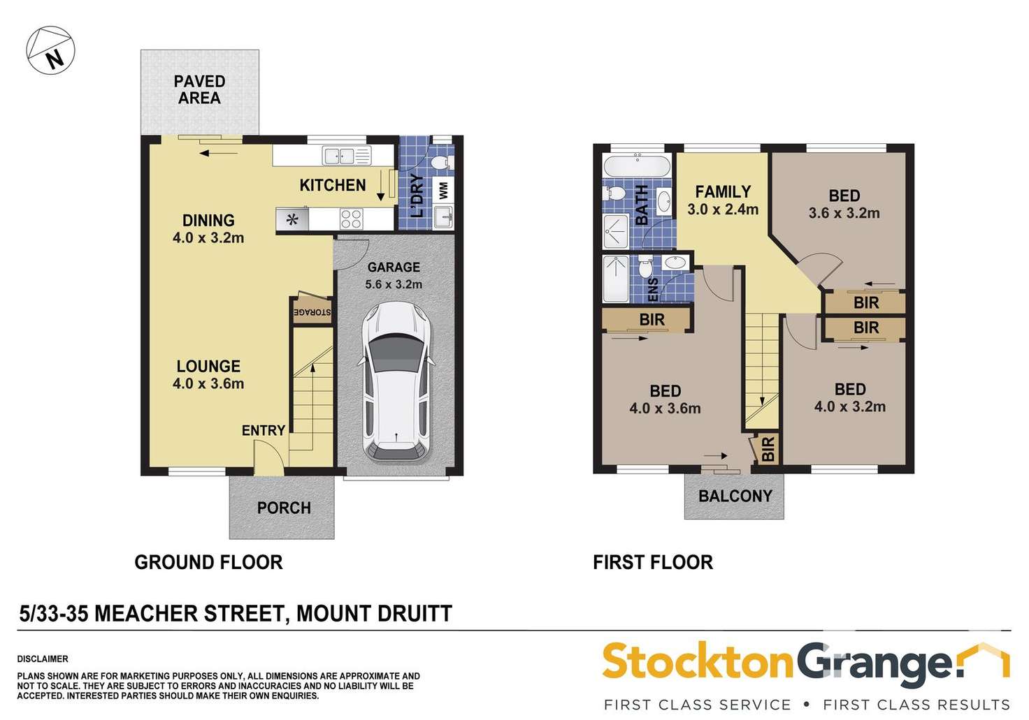 Floorplan of Homely townhouse listing, 5/33-35 Meacher St, Mount Druitt NSW 2770