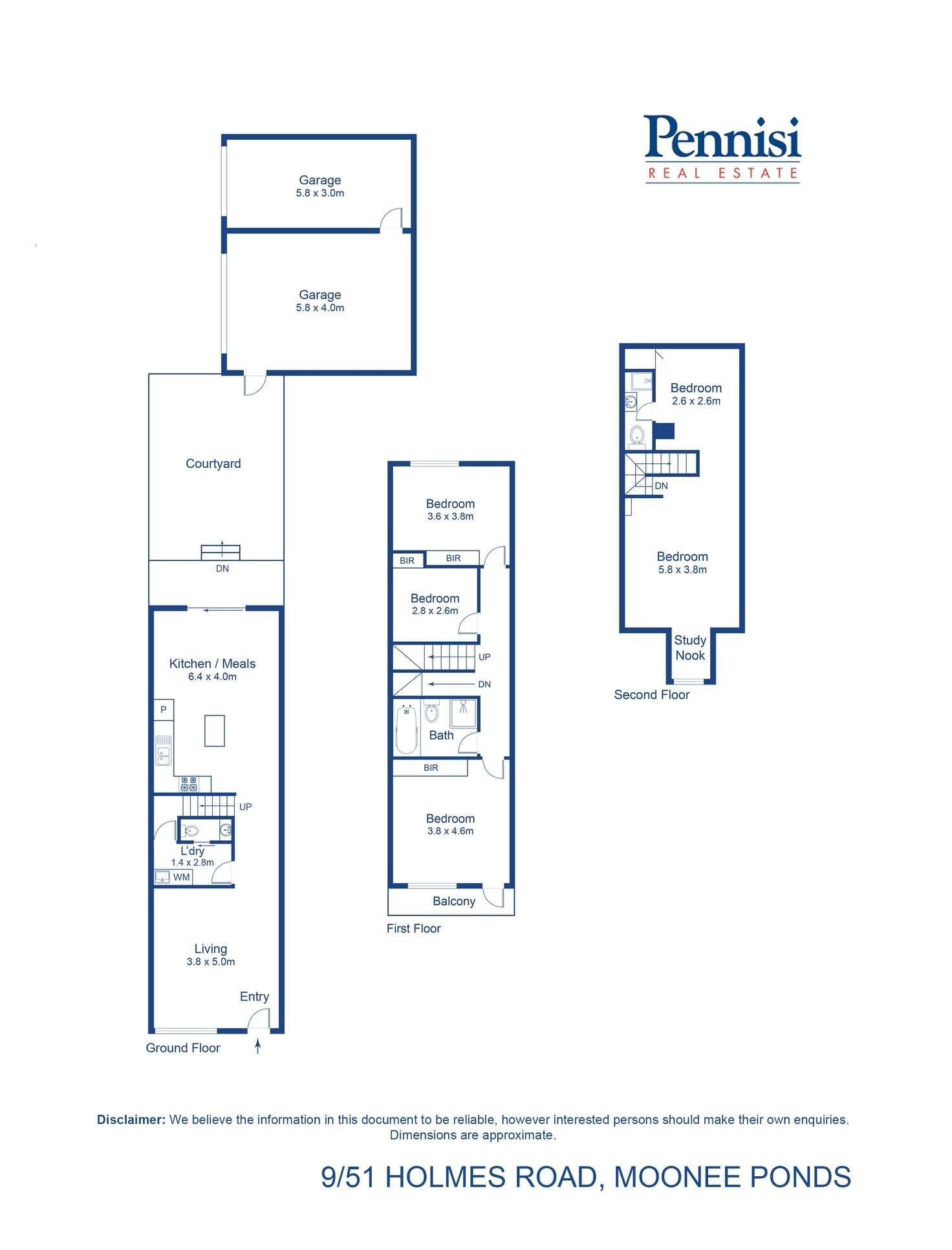 Floorplan of Homely house listing, 9/51 Holmes Road, Moonee Ponds VIC 3039