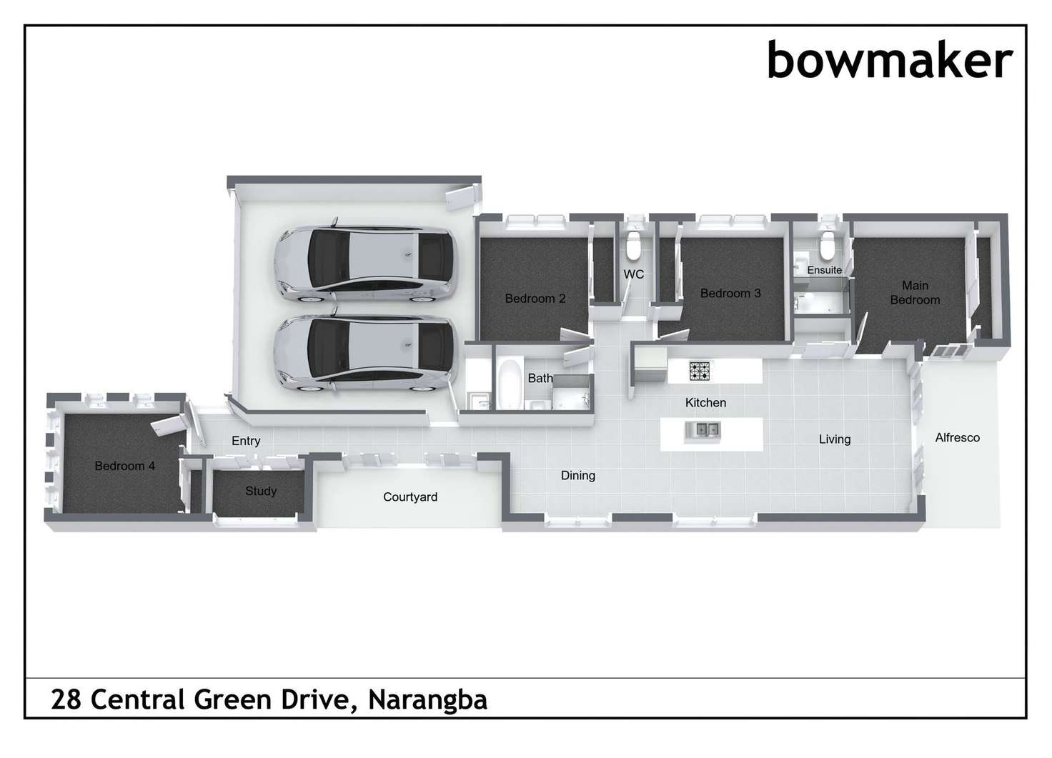 Floorplan of Homely house listing, 28 Central Green Drive, Narangba QLD 4504