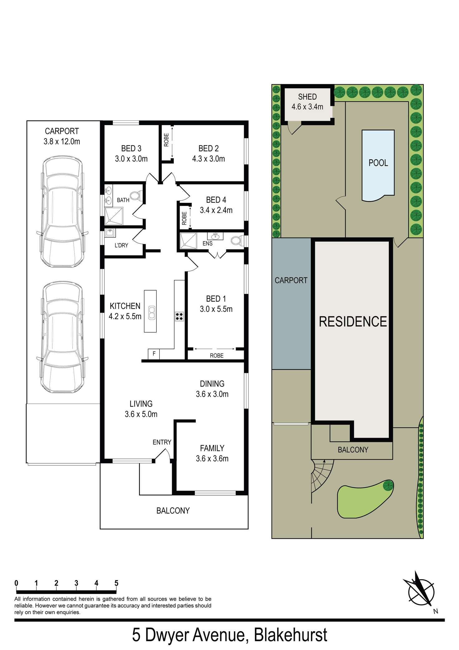 Floorplan of Homely house listing, 5 Dwyer Avenue, Blakehurst NSW 2221