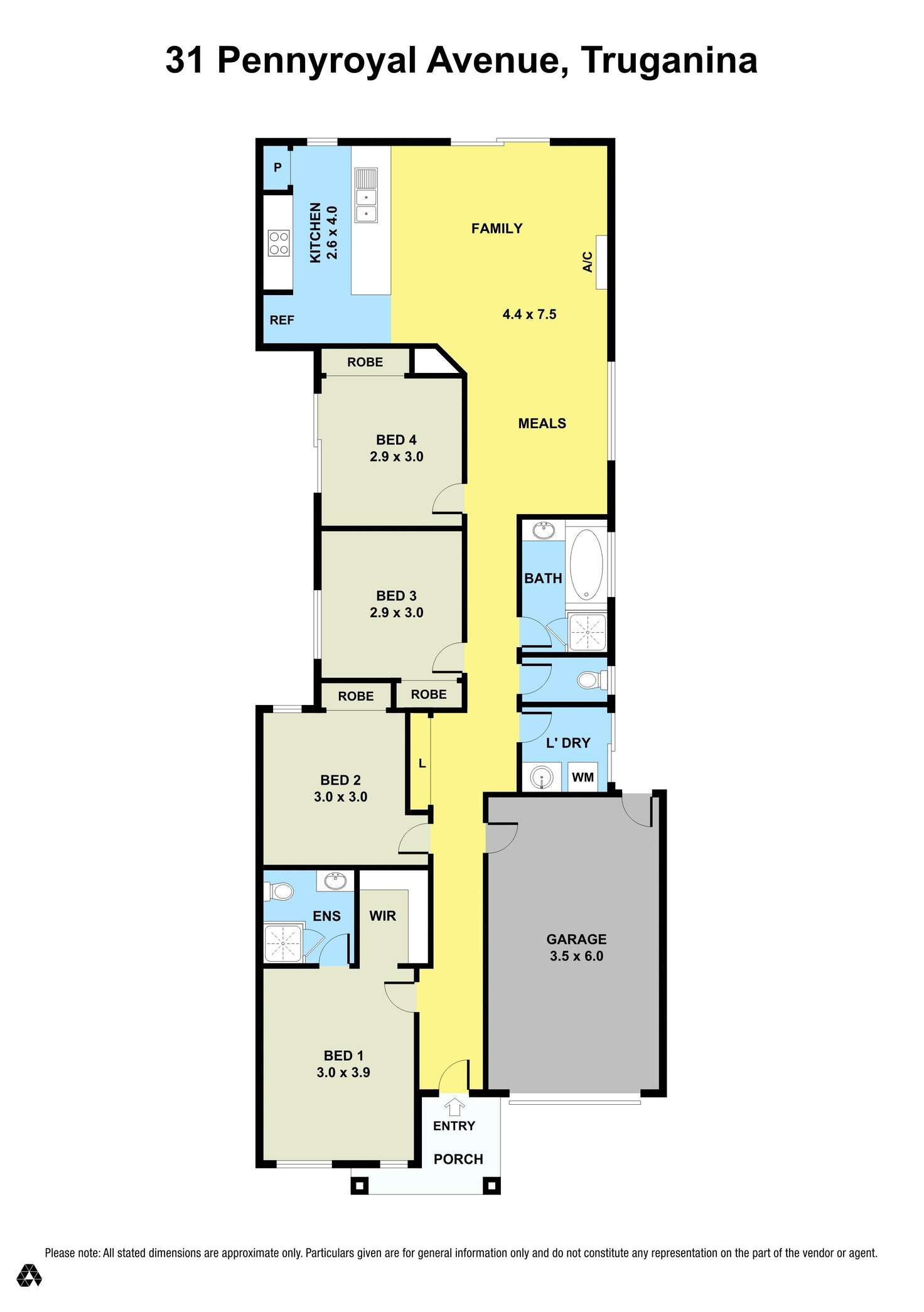 Floorplan of Homely house listing, 31 Pennyroyal Avenue, Truganina VIC 3029
