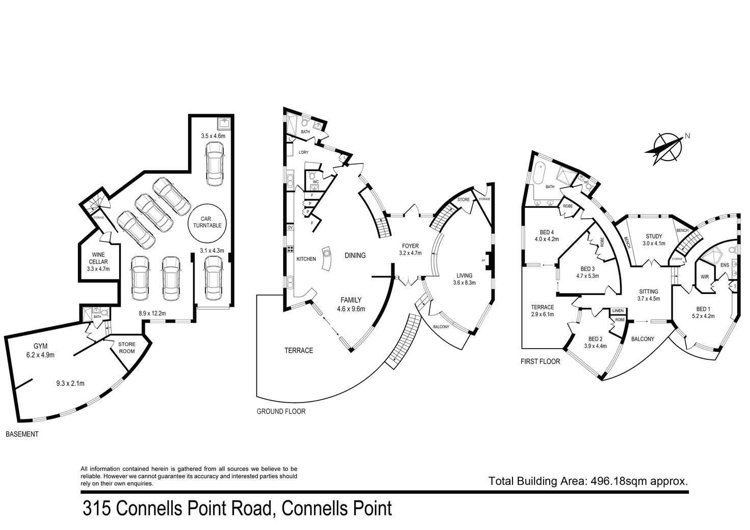 Floorplan of Homely house listing, 315 Connells Point Road, Connells Point NSW 2221