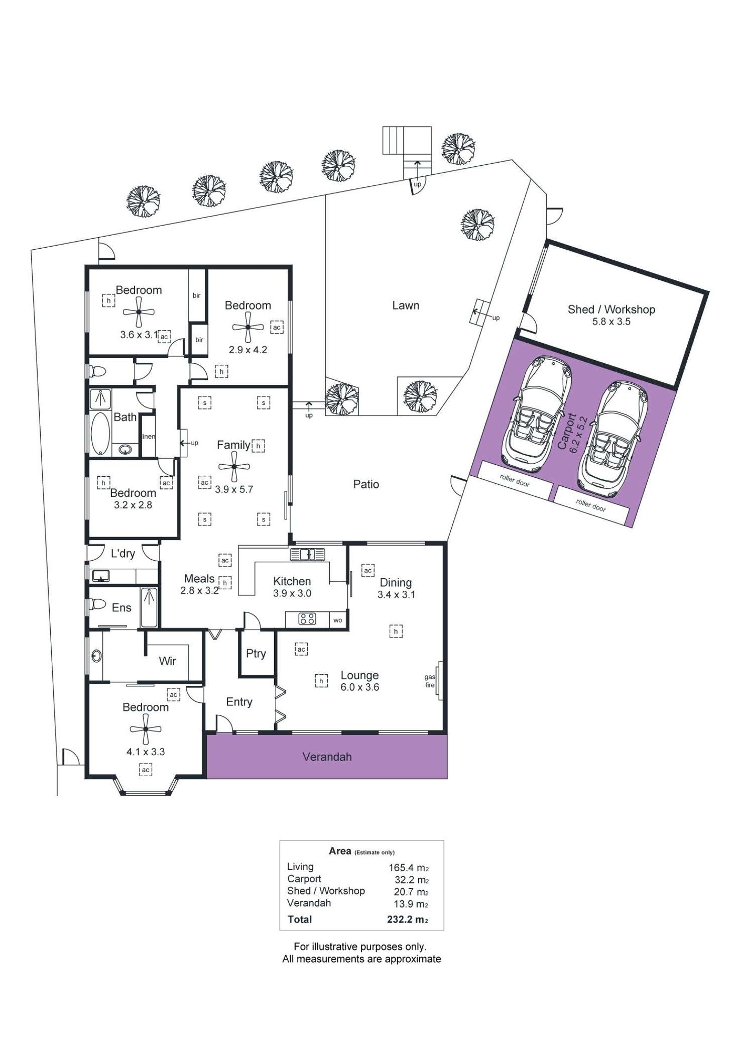 Floorplan of Homely house listing, 27 Highfield Drive, Aberfoyle Park SA 5159