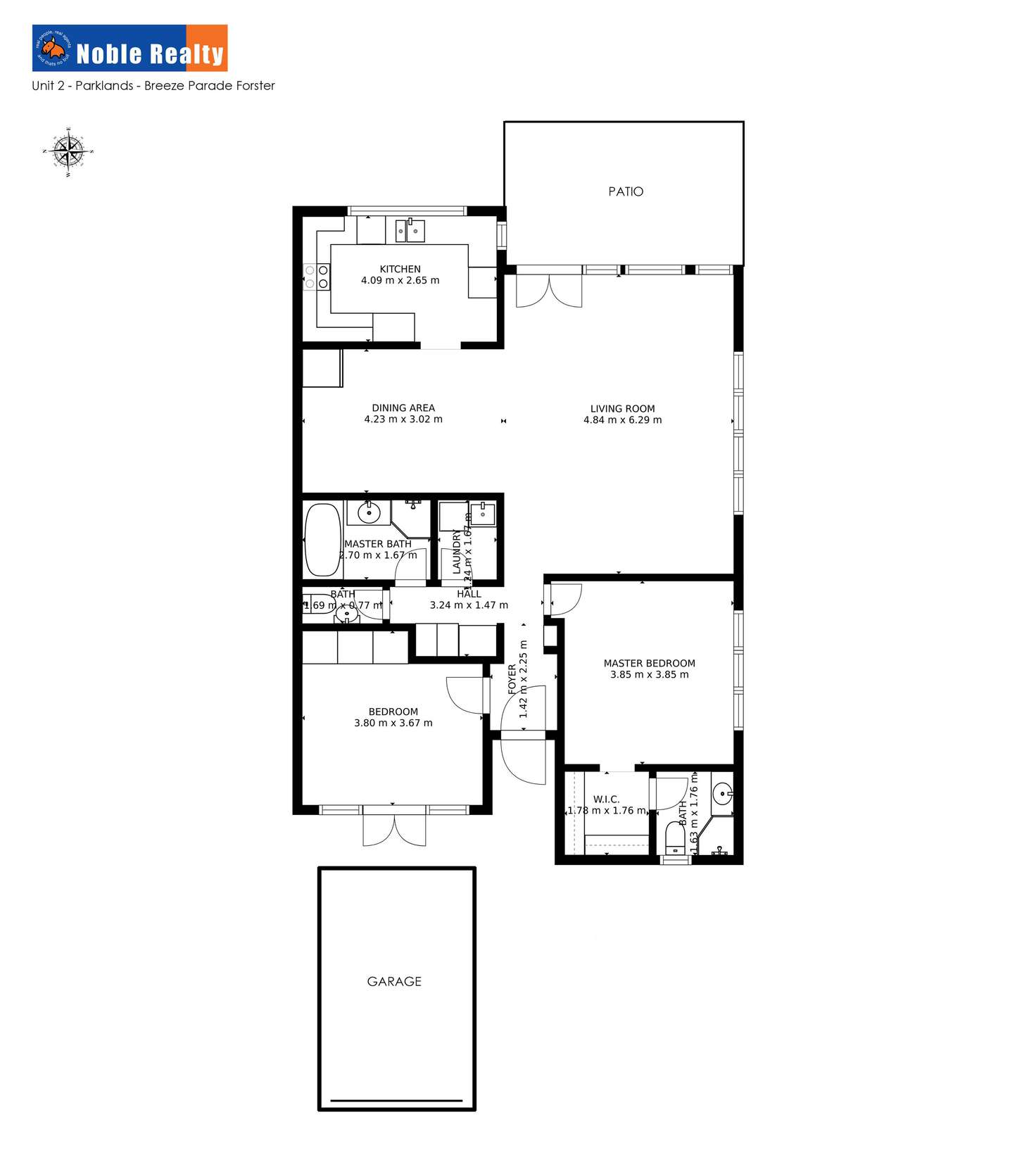 Floorplan of Homely villa listing, 2/2 Breese Parade, Forster NSW 2428