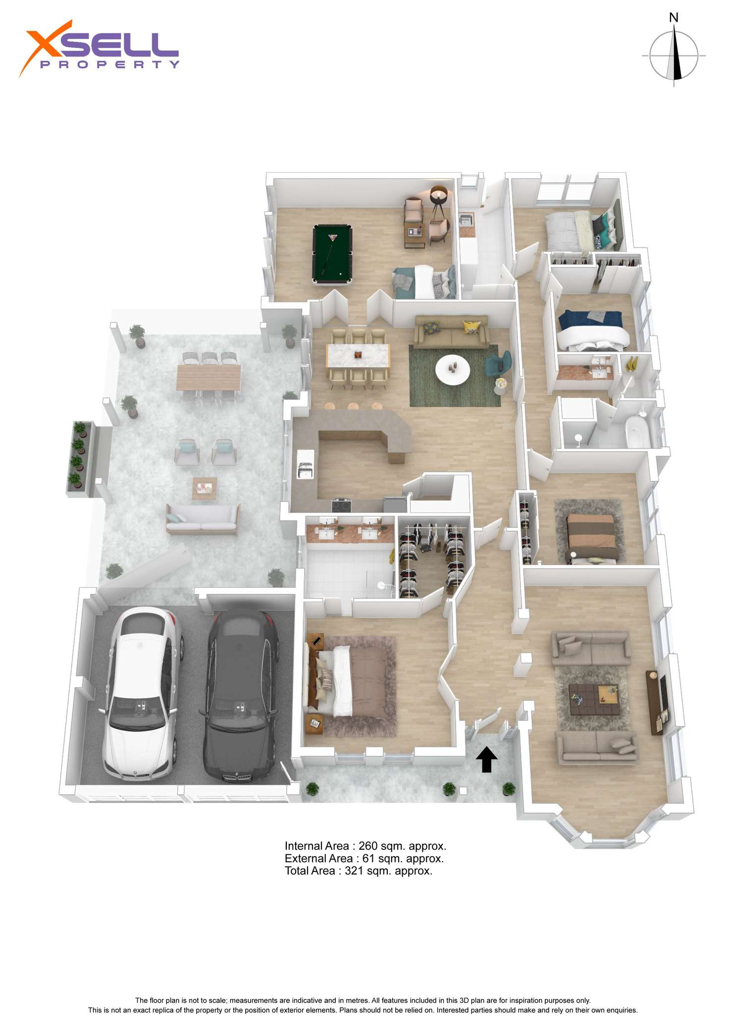 Floorplan of Homely house listing, 9 Grange Court, Seaford SA 5169