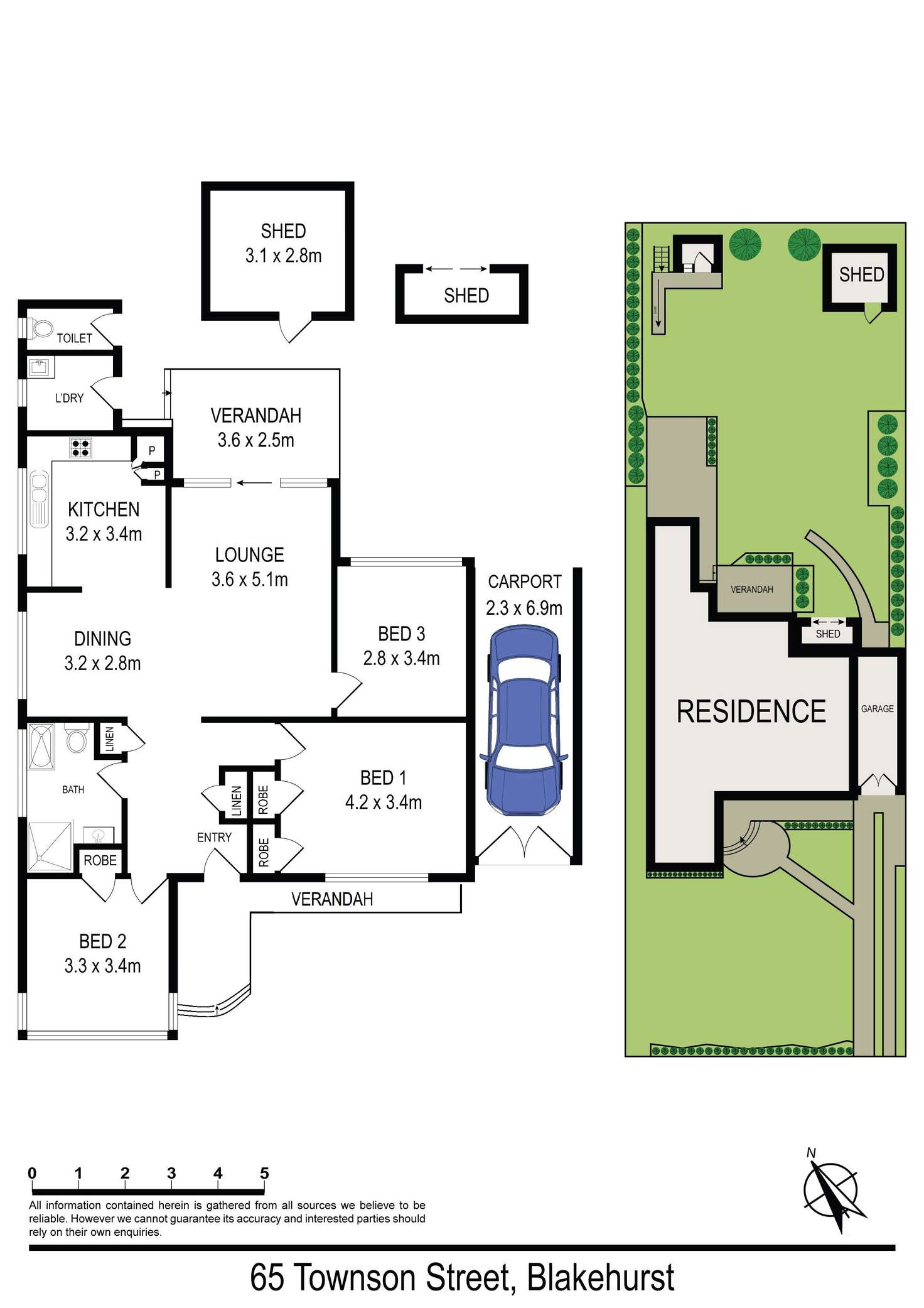 Floorplan of Homely house listing, 65 Townson Street, Blakehurst NSW 2221