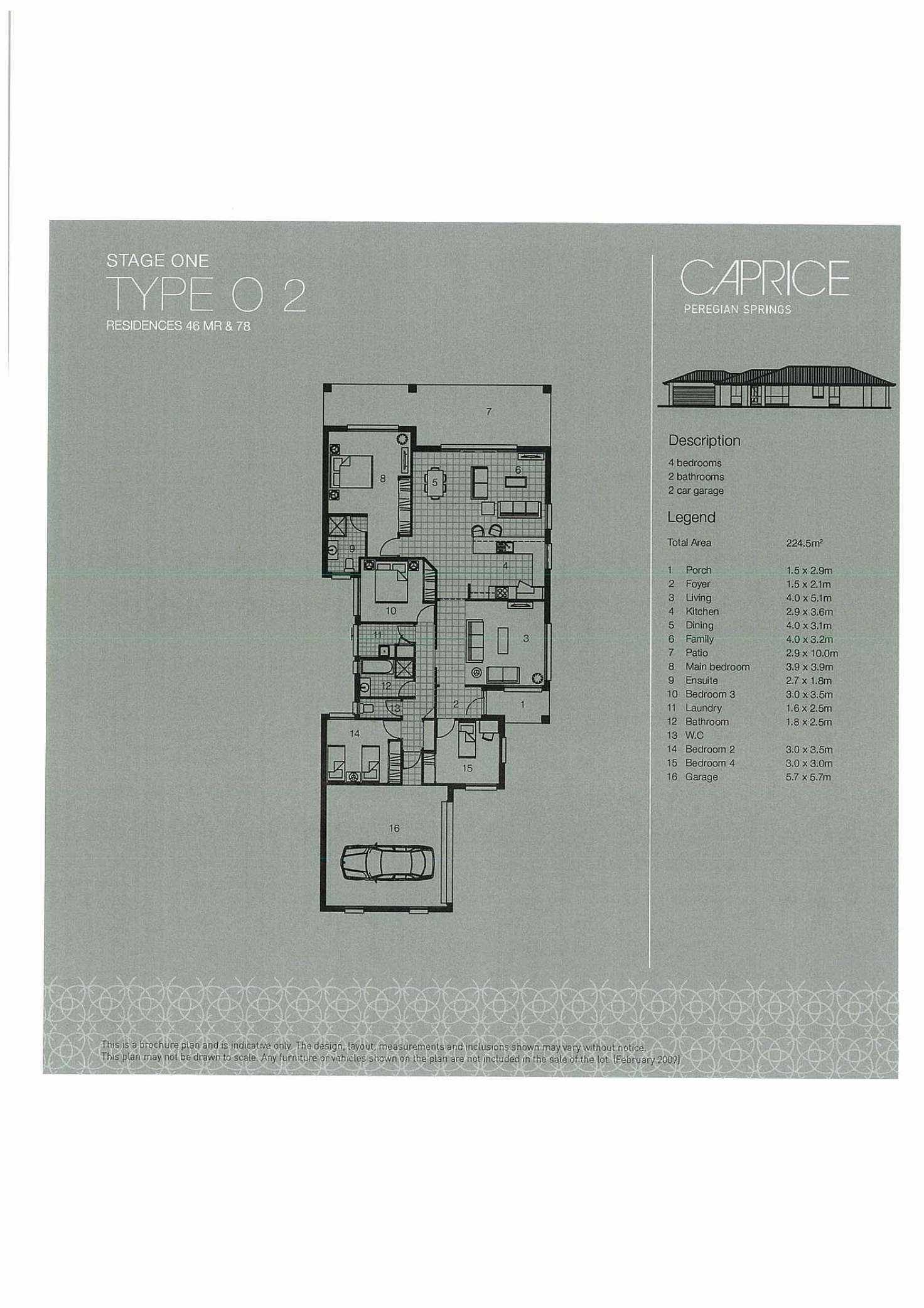 Floorplan of Homely house listing, 46/15 Dunes Court, Peregian Springs QLD 4573