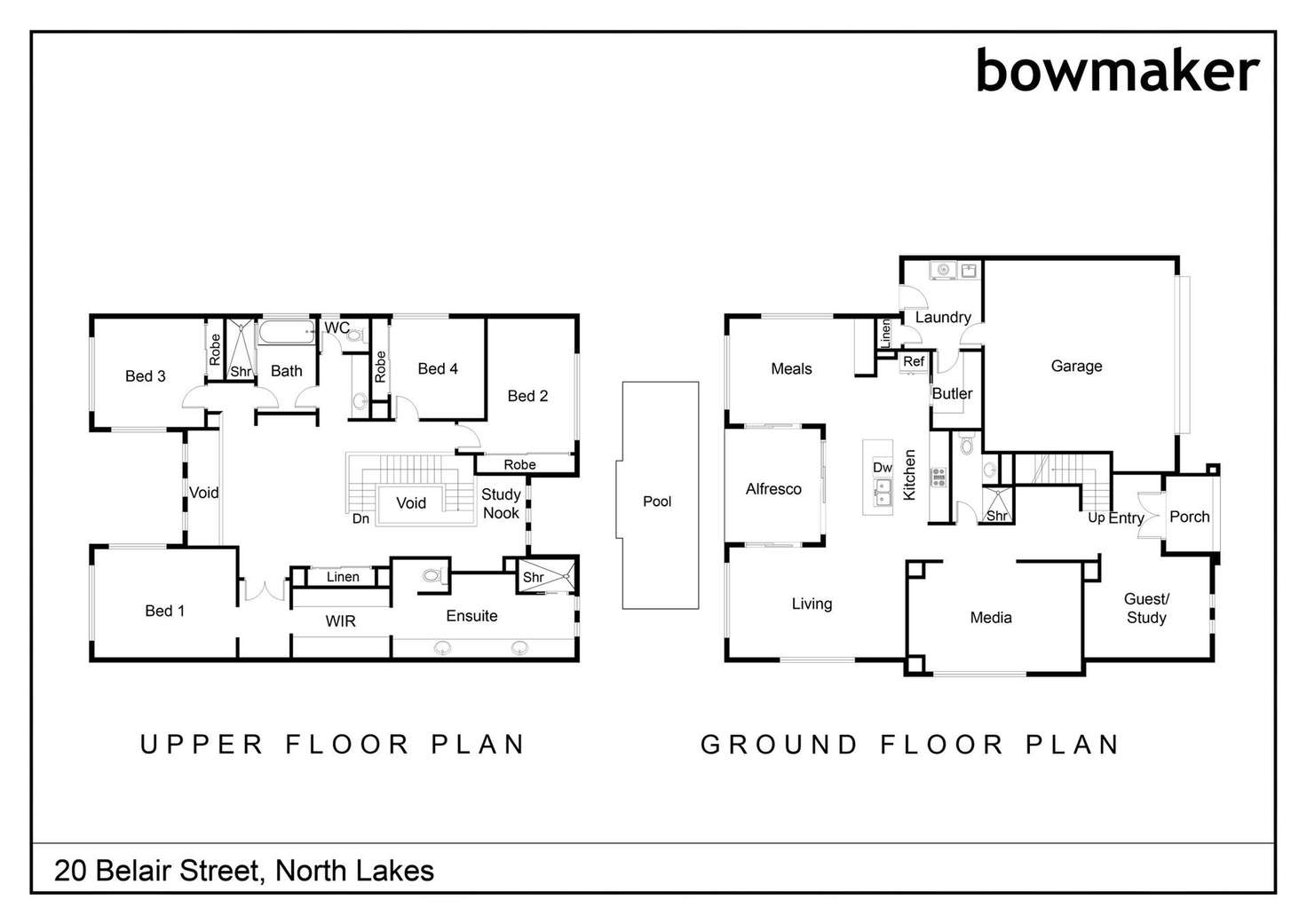 Floorplan of Homely house listing, 20 Belair Street, North Lakes QLD 4509