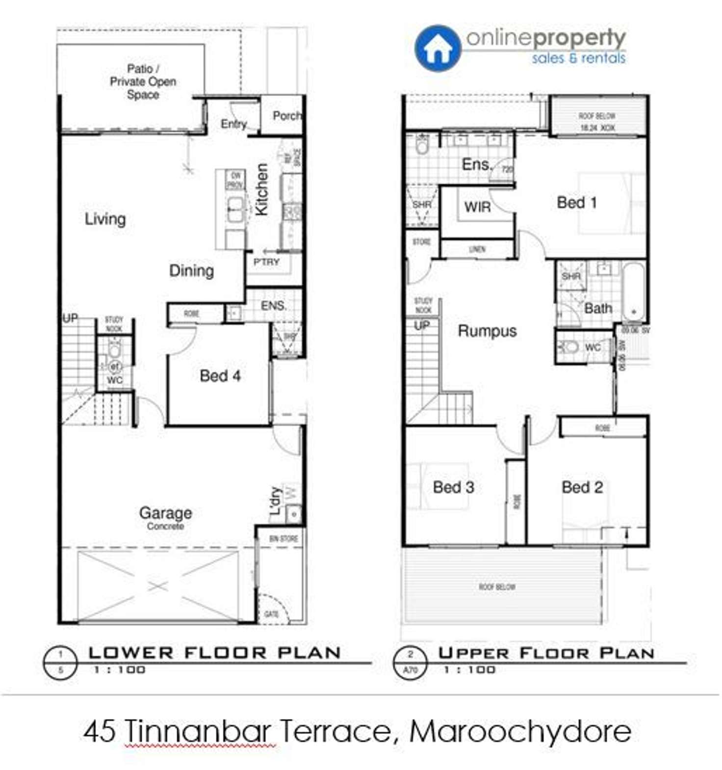 Floorplan of Homely house listing, 45 Tinnanbar Tce, Maroochydore QLD 4558