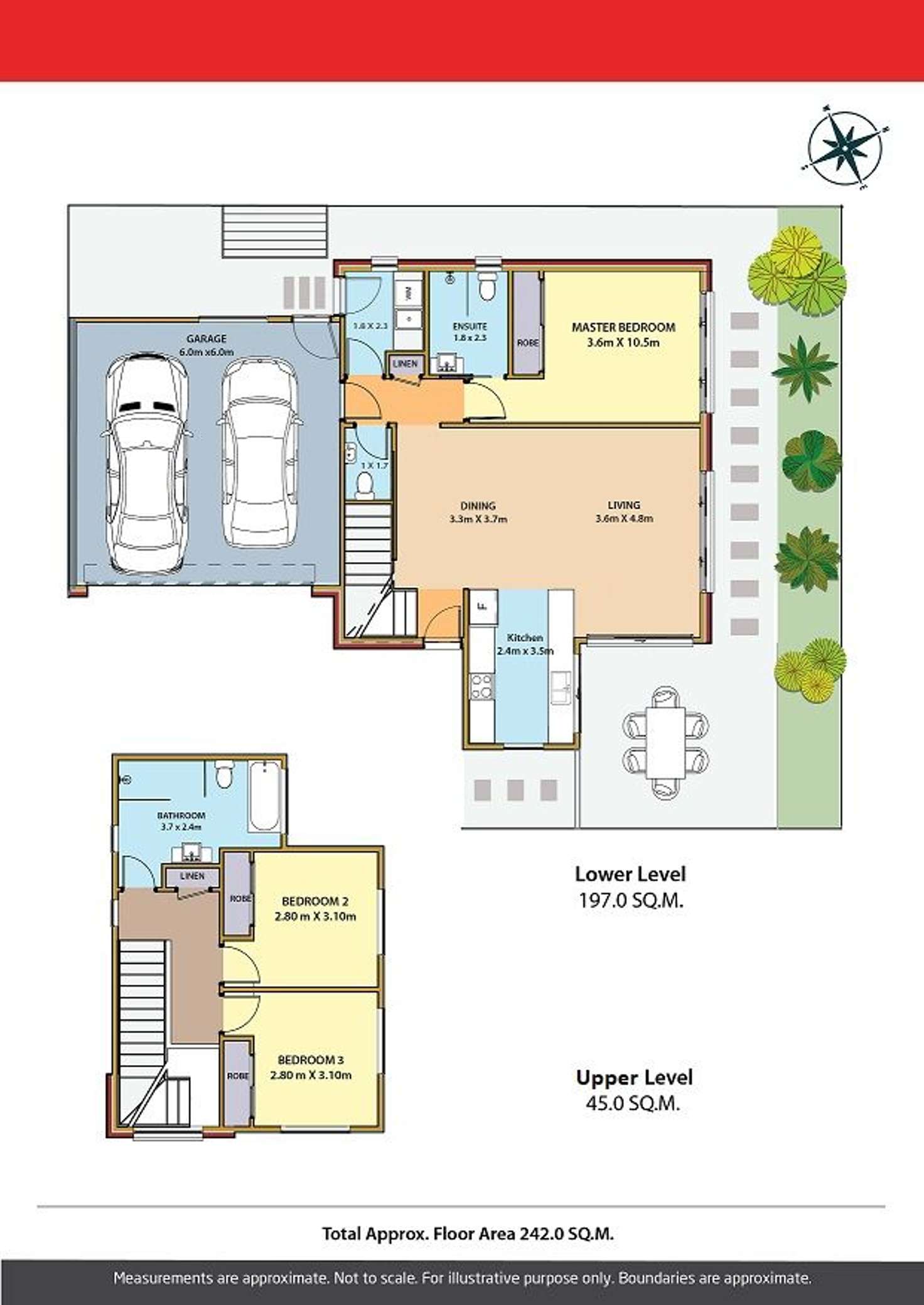 Floorplan of Homely townhouse listing, 3/117 Bourke Road, Umina Beach NSW 2257