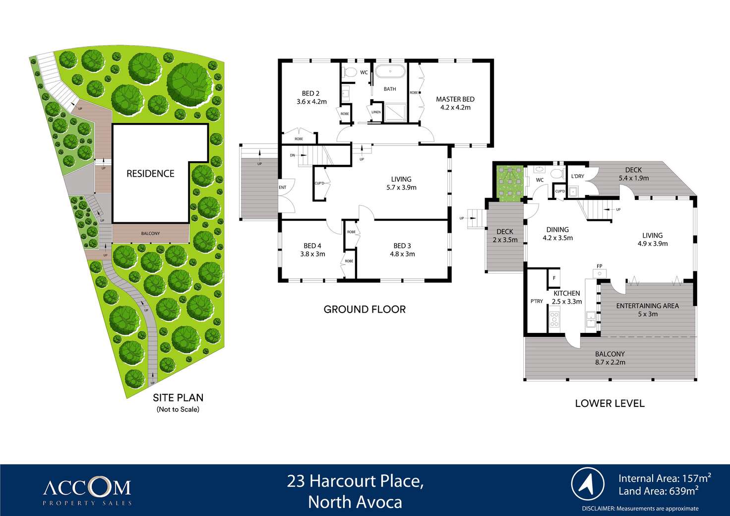 Floorplan of Homely house listing, 23 Harcourt Place, North Avoca NSW 2260