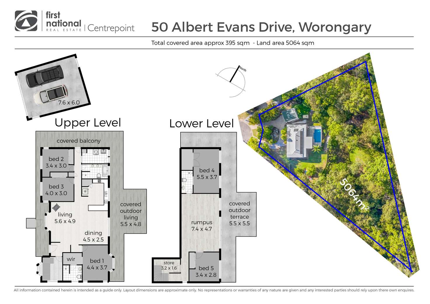 Floorplan of Homely house listing, 50 Albert Evans Drive, Worongary QLD 4213