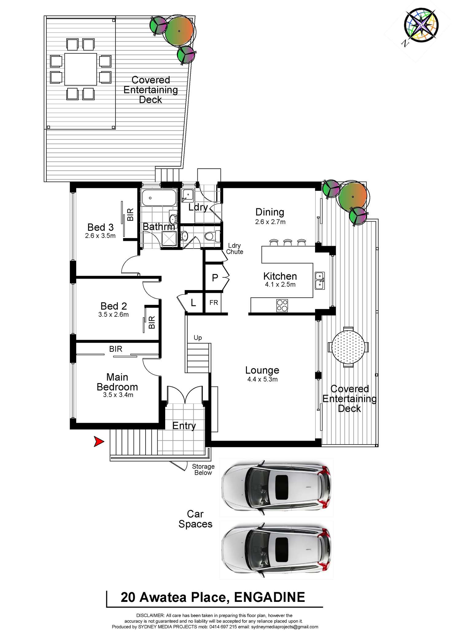 Floorplan of Homely house listing, 20 Awatea Place, Engadine NSW 2233