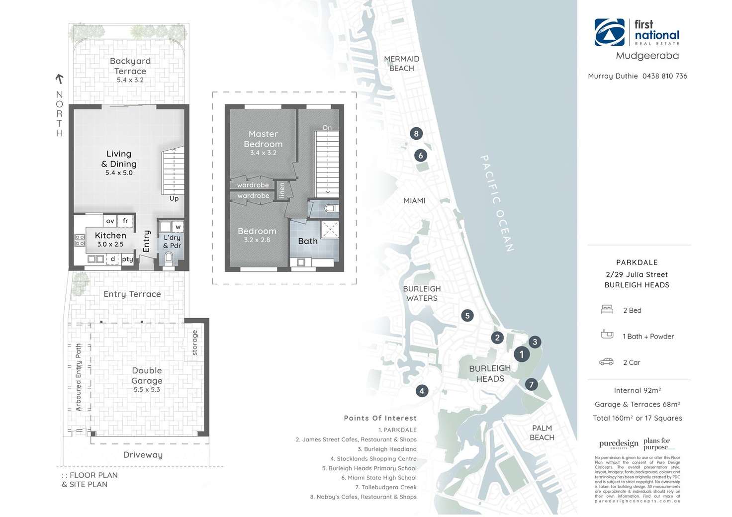 Floorplan of Homely townhouse listing, 2/29 Julia Street, Burleigh Heads QLD 4220