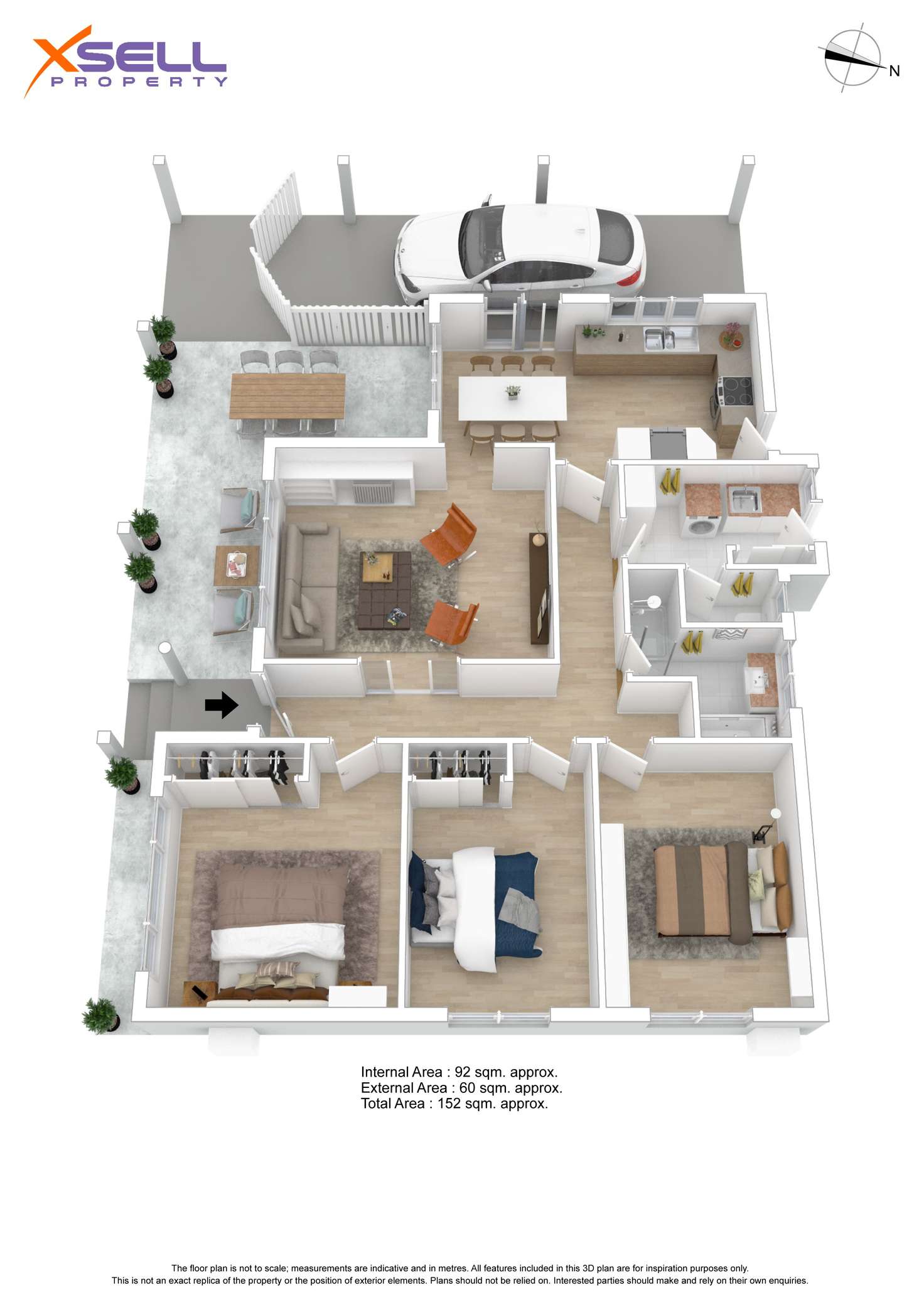 Floorplan of Homely house listing, 2 Novak Crescent, Valley View SA 5093
