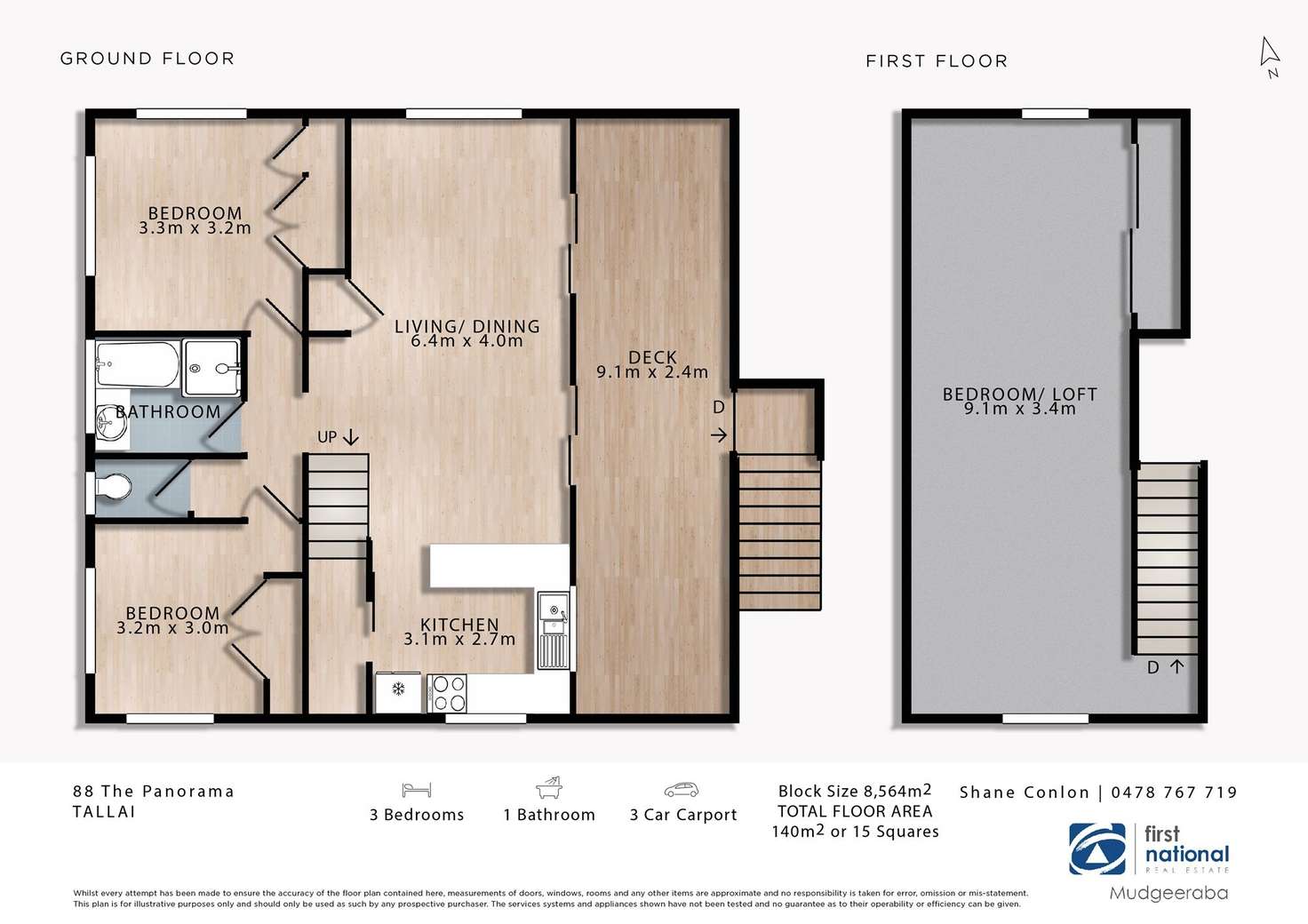 Floorplan of Homely acreageSemiRural listing, 88 The Panorama, Tallai QLD 4213