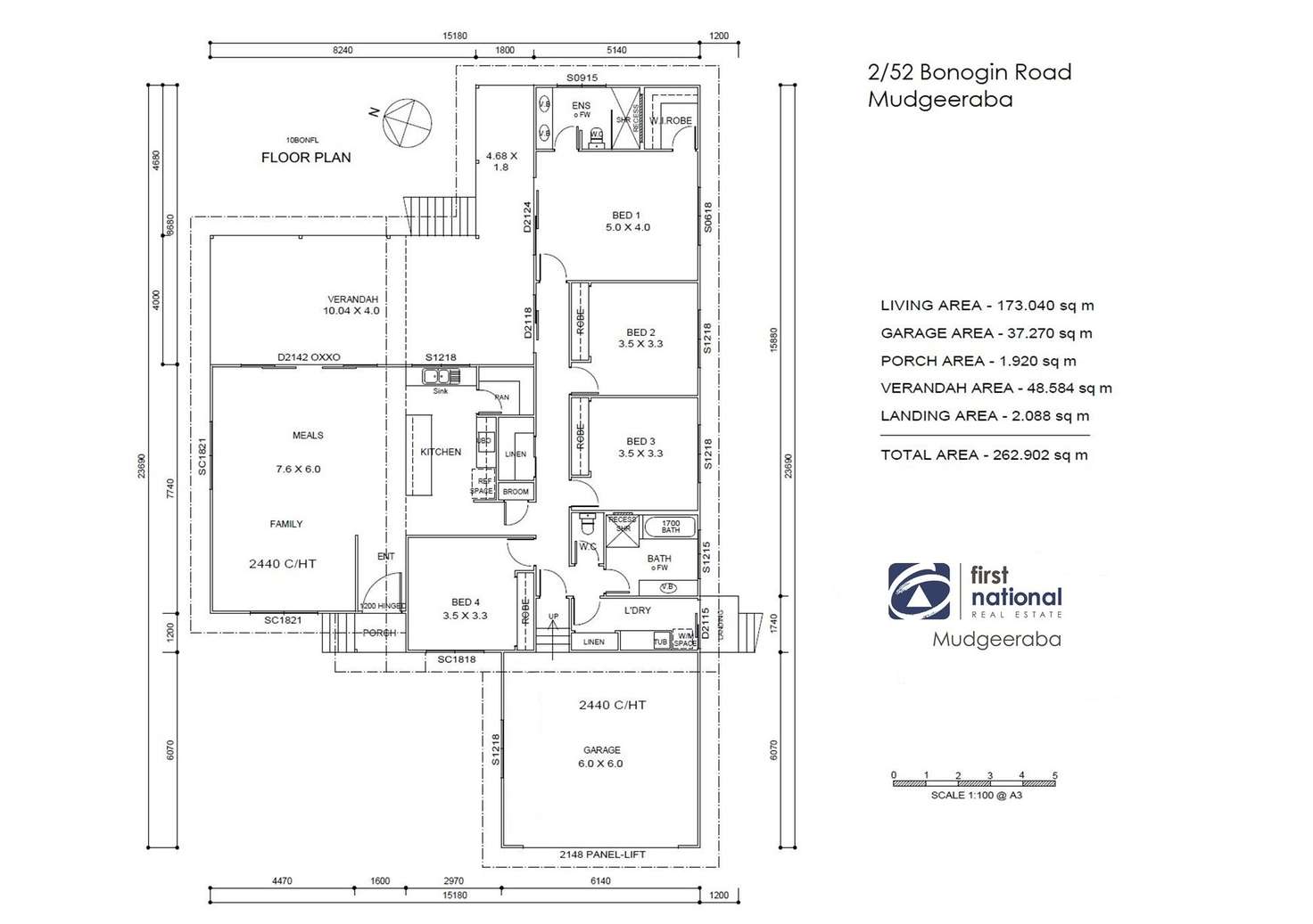 Floorplan of Homely house listing, 2/52 Bonogin Road, Mudgeeraba QLD 4213