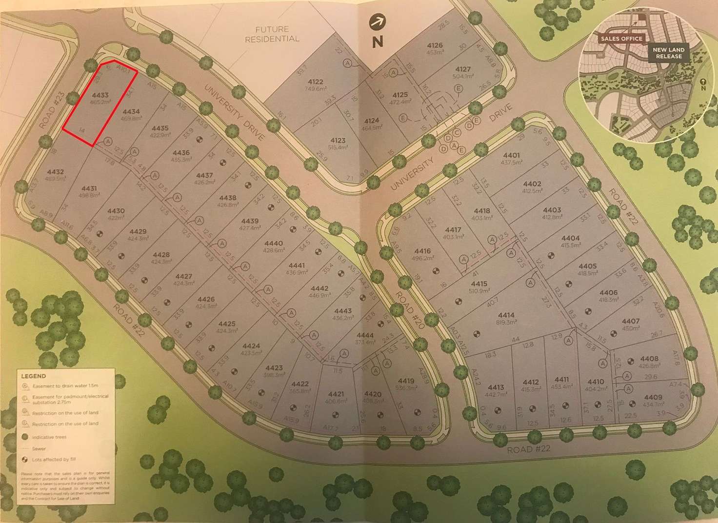 Floorplan of Homely residentialLand listing, 73 University Drive, Campbelltown NSW 2560