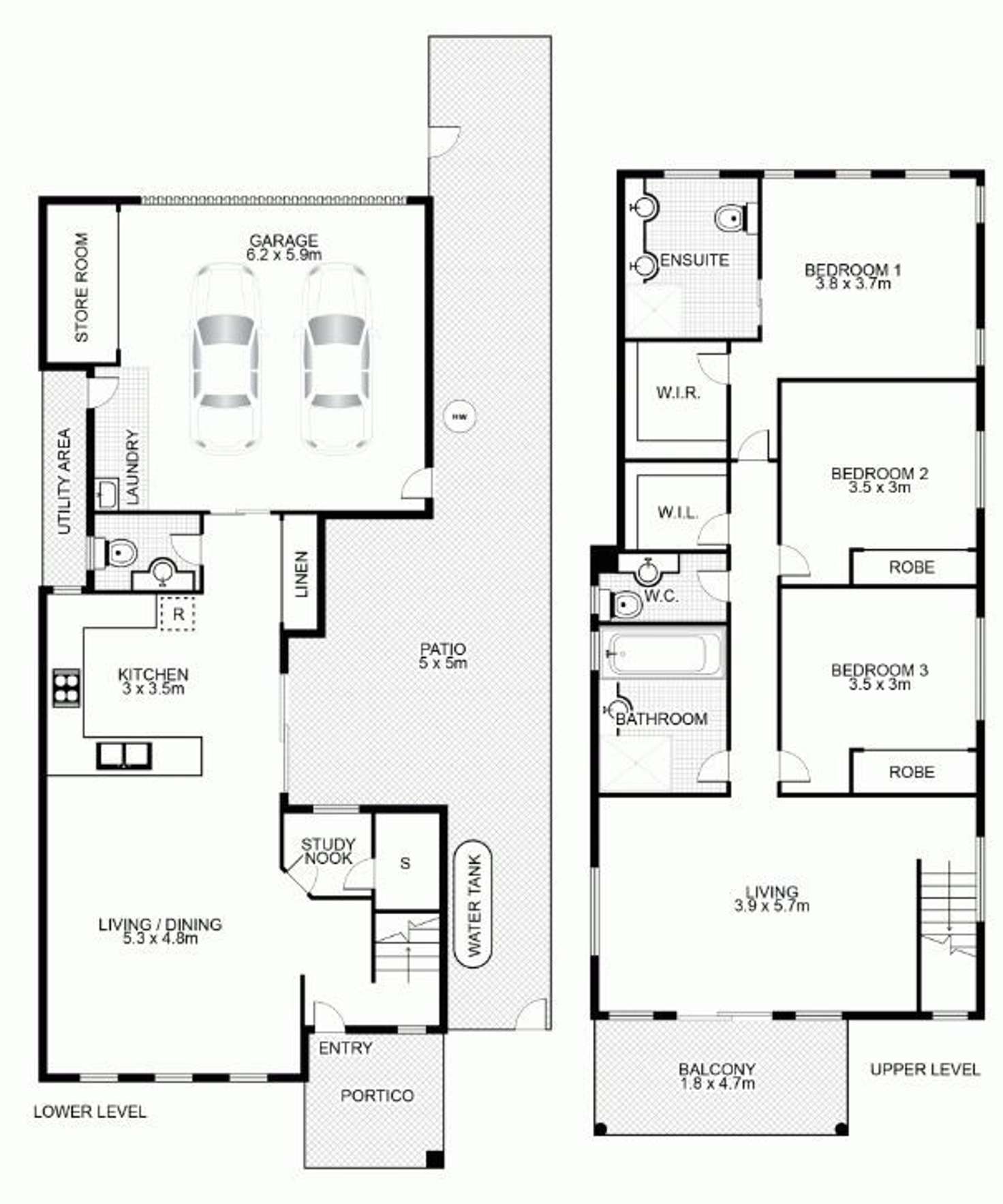 Floorplan of Homely house listing, 8 Macleay Lane, Maroochydore QLD 4558