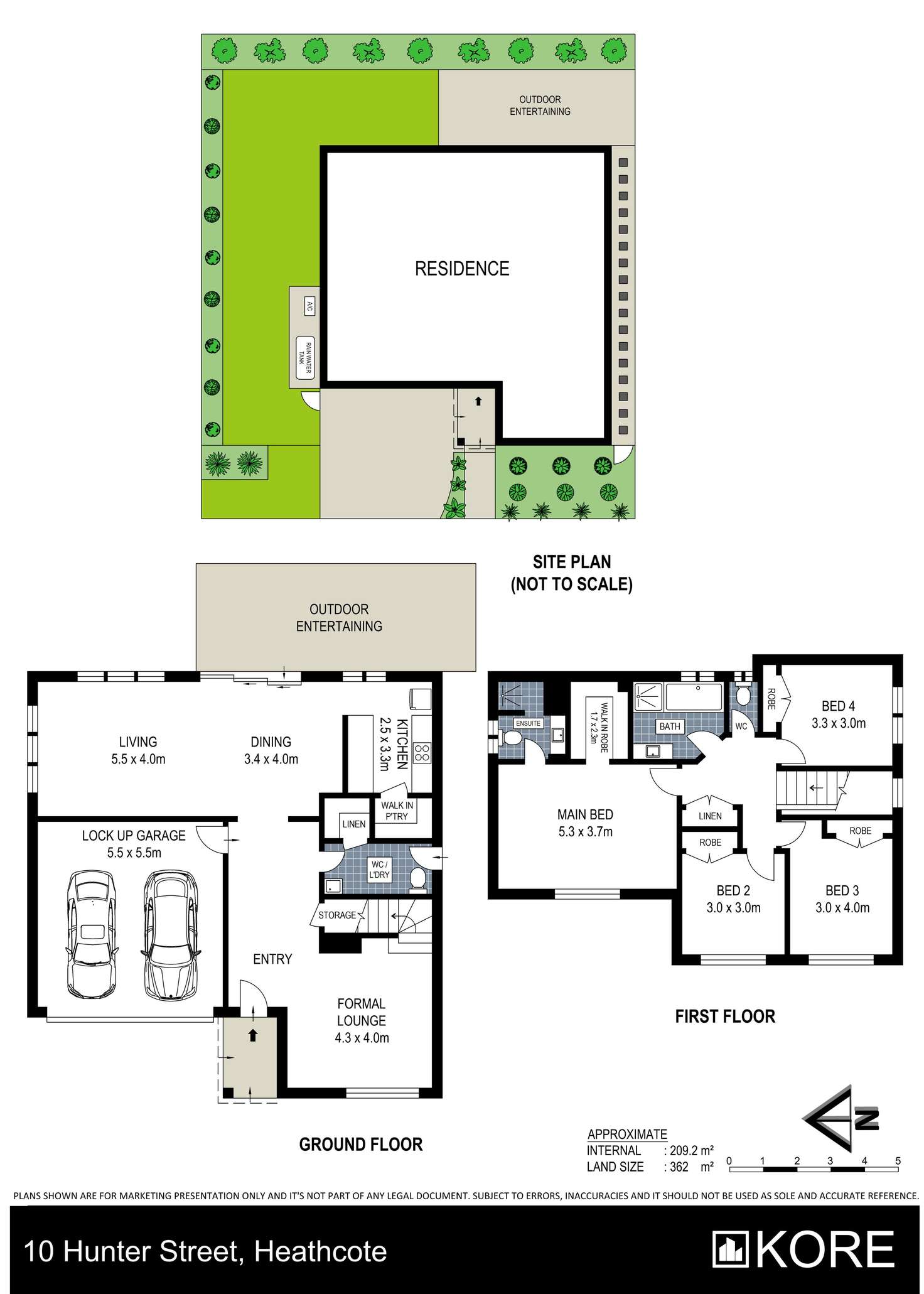 Floorplan of Homely house listing, 10 Hunter Street, Heathcote NSW 2233