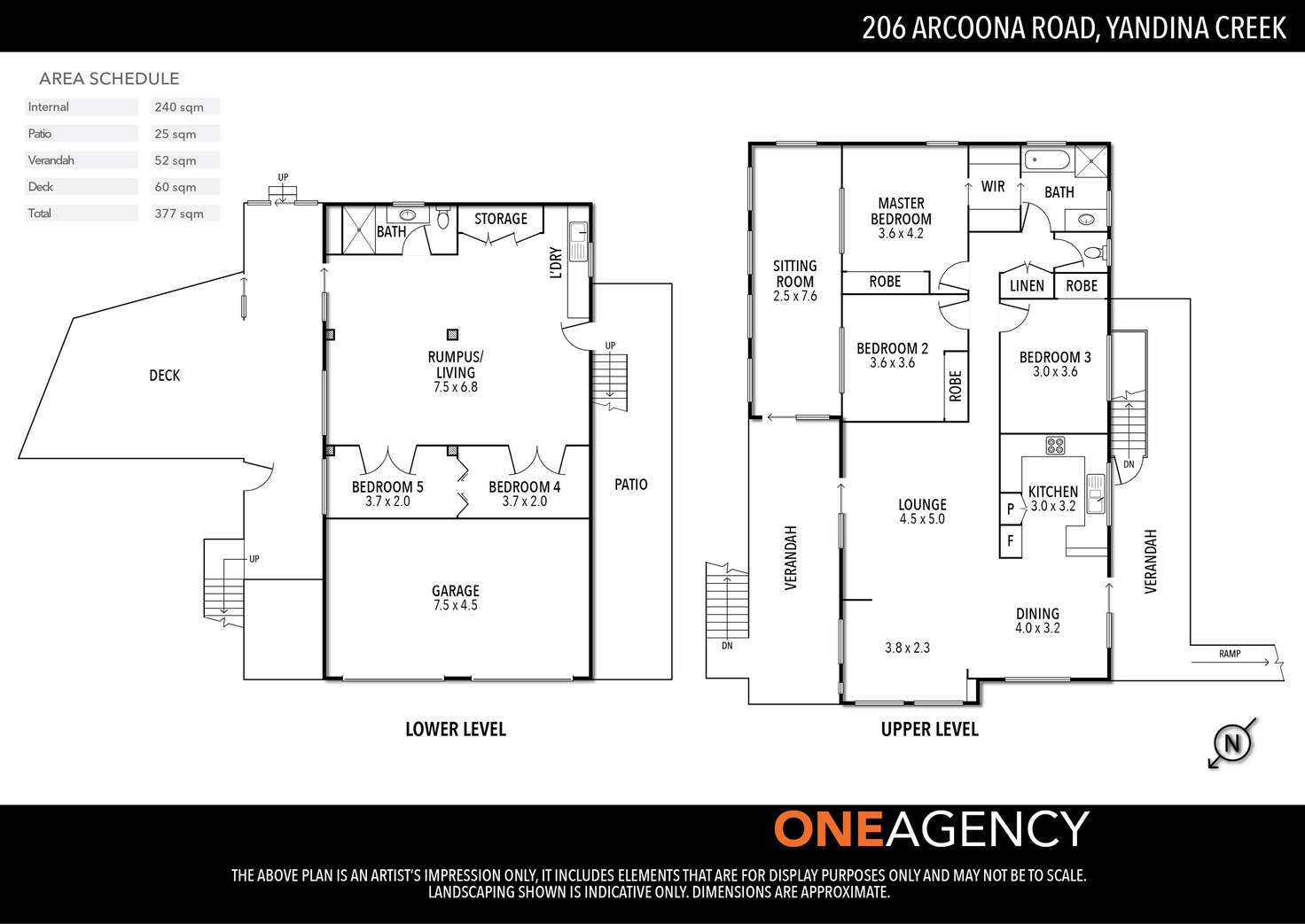 Floorplan of Homely acreageSemiRural listing, 206 Arcoona Road, Yandina Creek QLD 4561