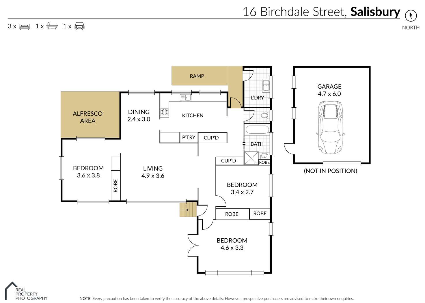 Floorplan of Homely house listing, 16 Birchdale Street, Salisbury QLD 4107