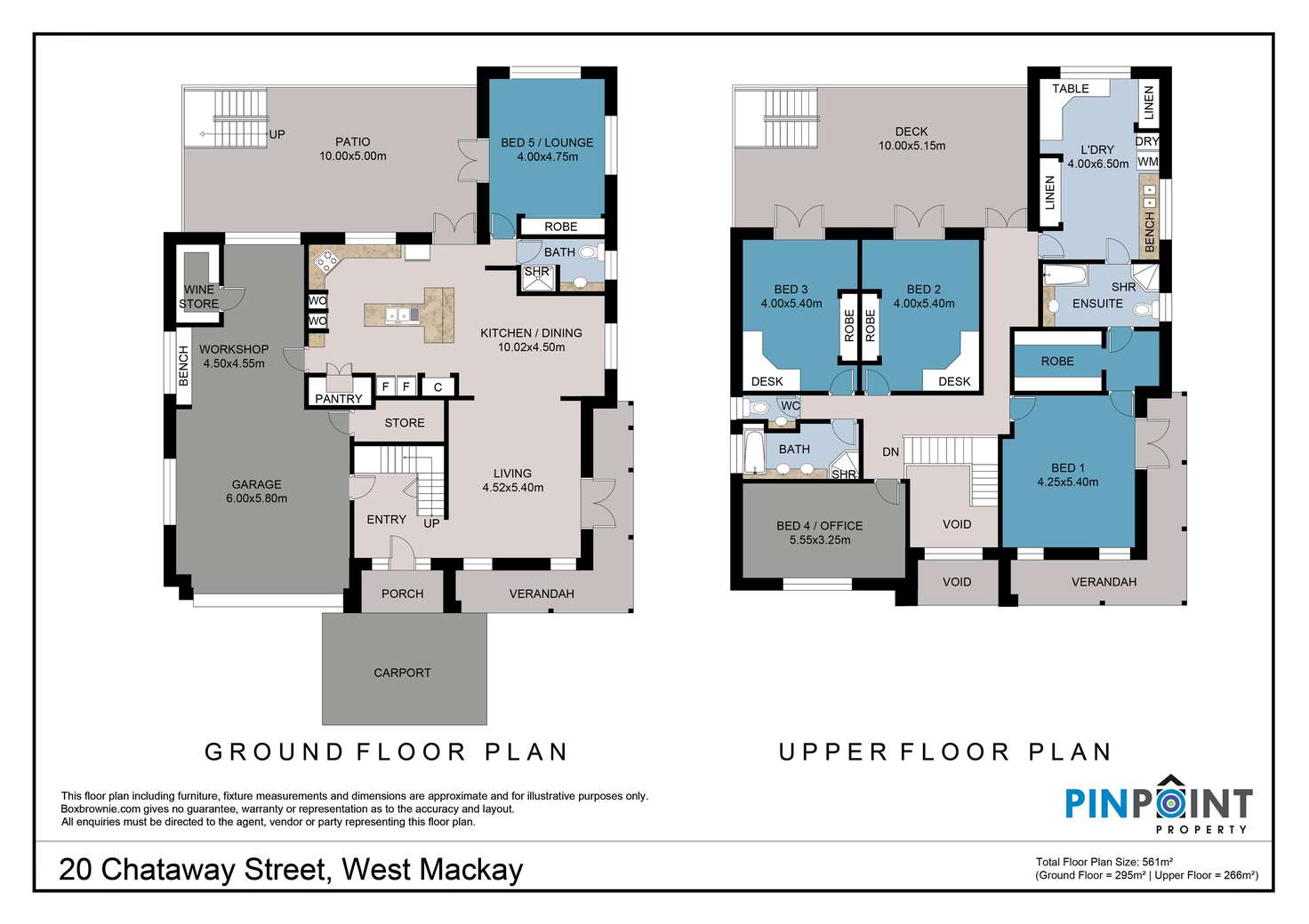 Floorplan of Homely house listing, 20 Chataway Street, West Mackay QLD 4740
