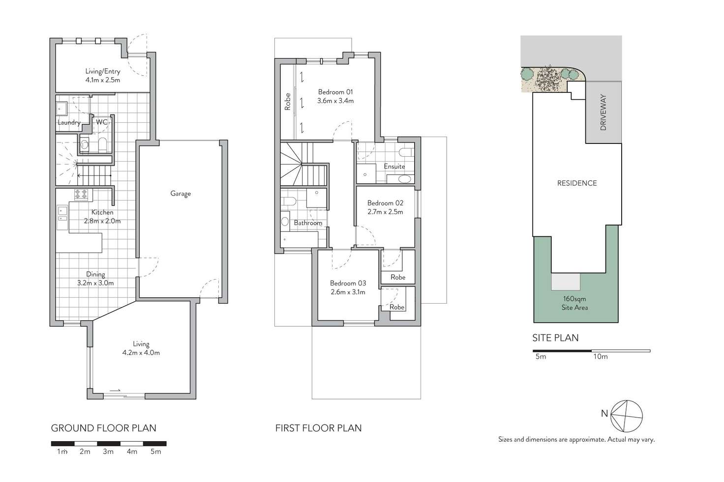 Floorplan of Homely townhouse listing, 5/4 Young Road, Hallam VIC 3803