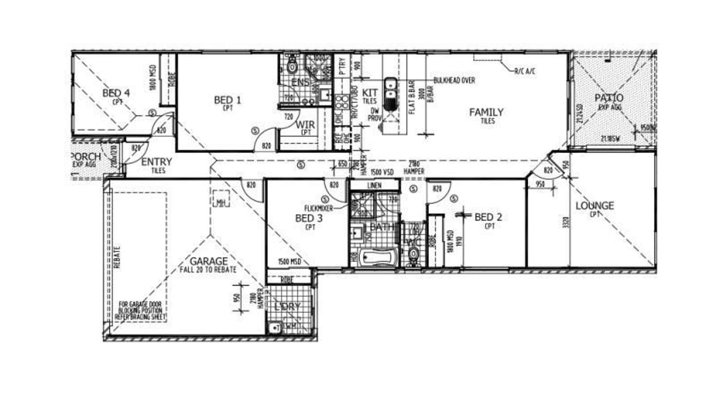 Floorplan of Homely house listing, 46 Tribeca Circuit, Coomera QLD 4209