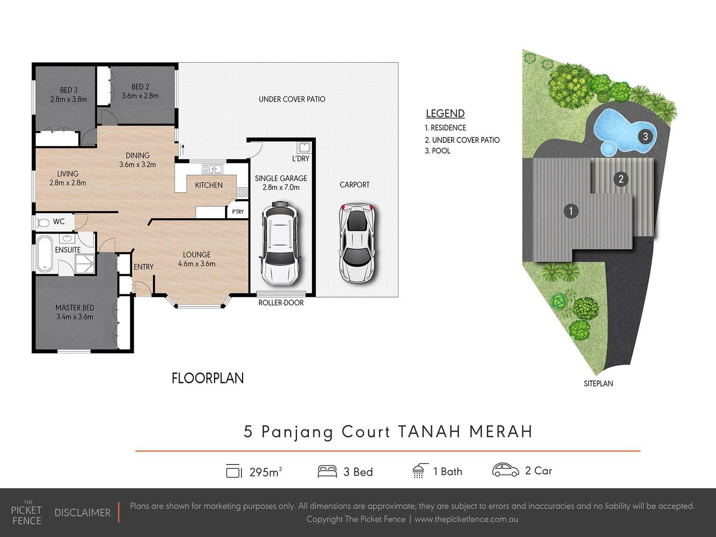 Floorplan of Homely house listing, 5 Panjang Court, Tanah Merah QLD 4128