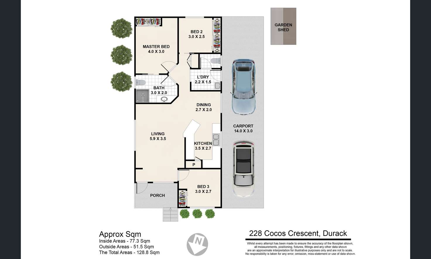 Floorplan of Homely house listing, 228/758 Blunder Road, Durack QLD 4077